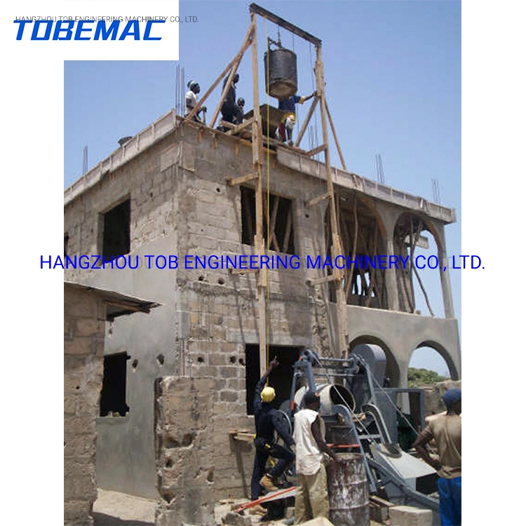 Wire Rope Lift Concrete Mixer for Sale