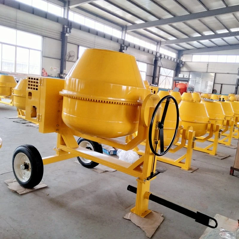 500L Diesel Engine Portable Mortar Concrete Mixer Construction Product for Home