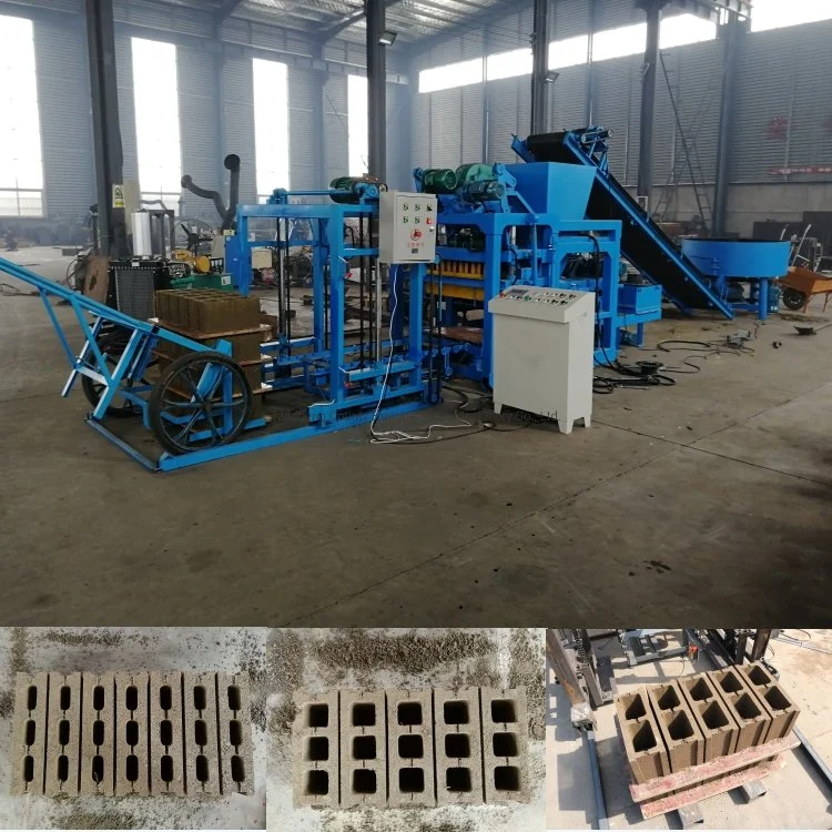 Electric Concrete Cement Brick Blocks Block Making Machine on Sale