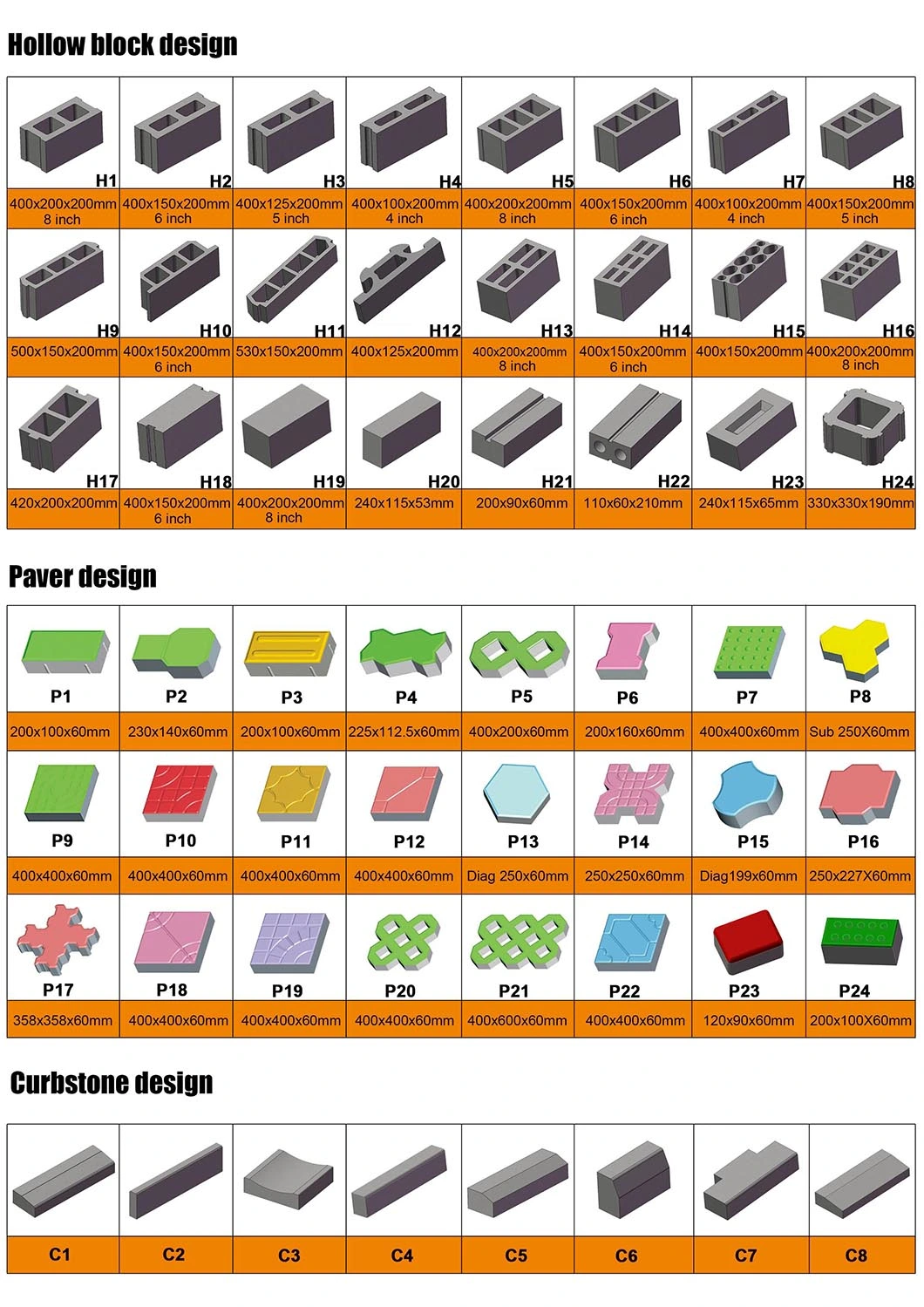 Bricks Making Machine Equipment Production Line Concrete Movable Block Making Machines Trade Electric Block Making