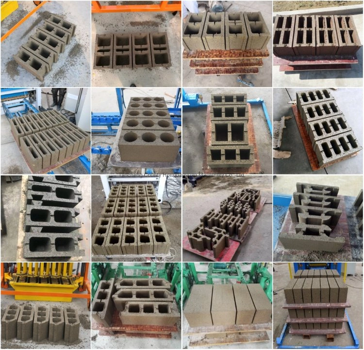 Electric Concrete Cement Brick Blocks Block Making Machine on Sale