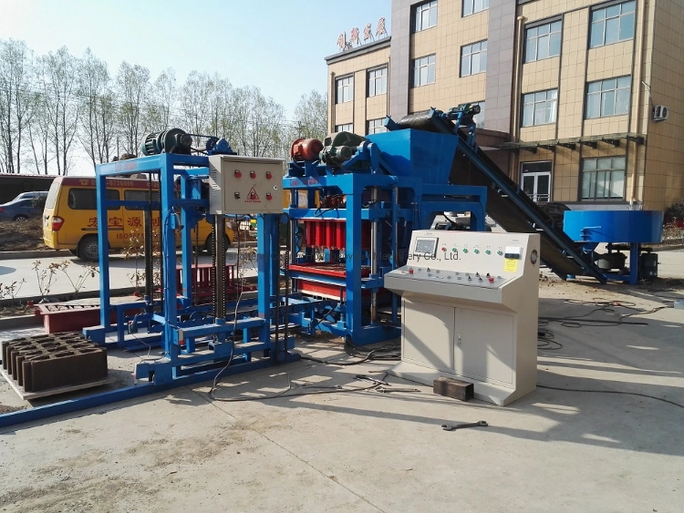 Electric Concrete Cement Brick Blocks Block Making Machine on Sale