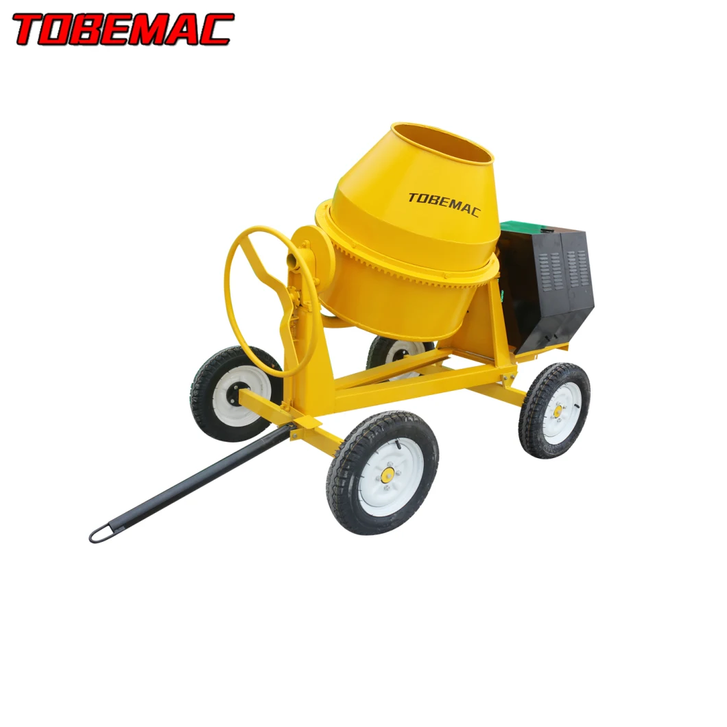 Manufacturer Cm350-4c Electirc Tilting Drum Concrete Mixer for Factory Price