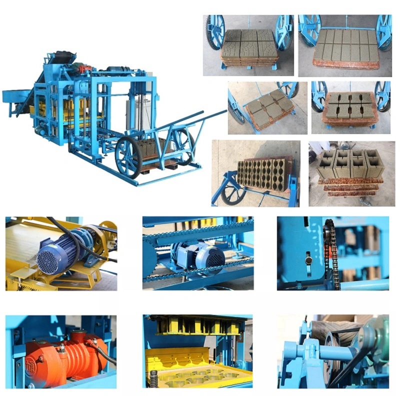 Electric Concrete Cement Brick Blocks Block Making Machine on Sale