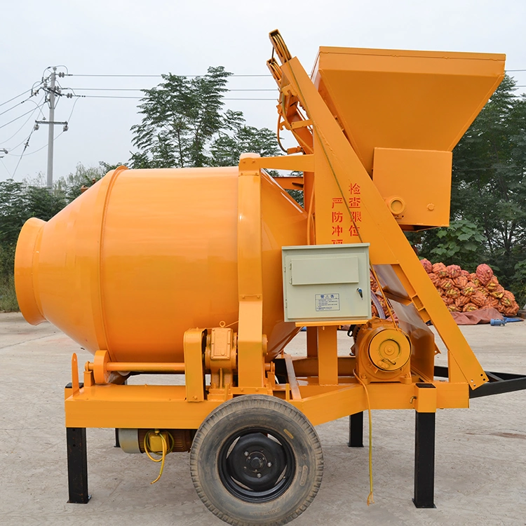 Shaft Twin Concrete Mixer with Pump Home Use