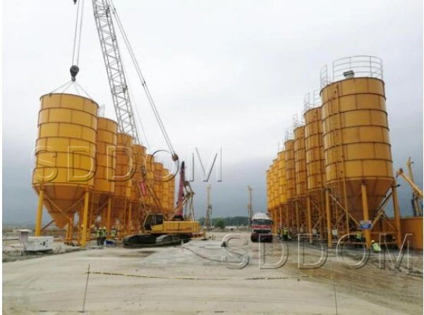 Bolted Type Cement Silo Steel Storage Silo Price 300mt