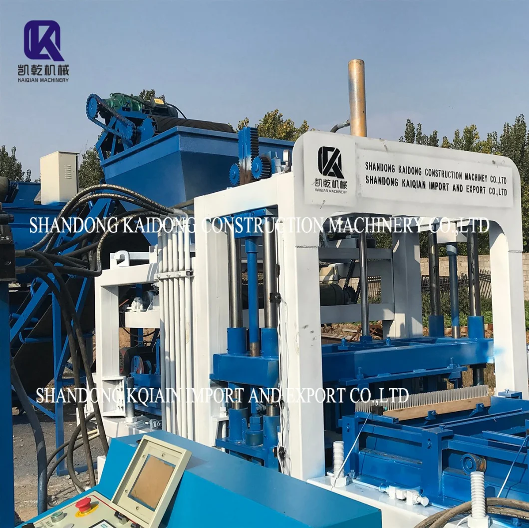 Famous Brand Qt4-15 Full Automatic Hollow Cement Brick Block Making Machine